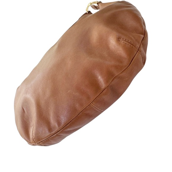 Great American Leatherworks Hobo Leather Bag British Tan - Picture 3 of 14